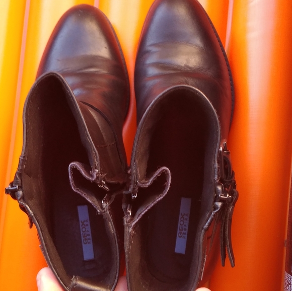 Leather Geox Booties - Picture 5 of 6